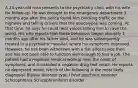 A 24-year-old man presents to the psychiatry clinic with his wife for follow-up. He was brought to the emergency department 3 months ago after the police found him blocking traffic on the highway and telling drivers that the apocalypse was coming. At that time, he says he could hear voices telling him to save the world. His wife reports that these behaviors began abruptly 3 months ago after his father died, and he was subsequently treated in a psychiatric hospital, where his symptoms improved. However, he has been withdrawn with a flat affect since then and has not been able to function well enough to find a job. The patient had a negative medical workup near the onset of symptoms, and it included a negative drug test result. He reports no depressed mood. Which of the following is the most likely diagnosis? Bipolar disorder type I Brief psychotic disorder Schizophrenia Schizophreniform disorder