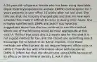 A 24-year-old nulliparous female who has been using injectable depot medroxyprogesterone acetate (DMPA) contraception for 3 years presents to your office 15 weeks after her last shot. She tells you that she recently changed jobs and that her new work schedule has made it difficult to come in during clinic hours. She is highly satisfied with DMPA and asks if you have any suggestions about how she can continue to use this method. Which one of the following would be most appropriate at this visit? A. Tell her that since she is 2 weeks late for this shot it is not a good method for her, and she should use something else B. Encourage her to switch to an IUD or implant, since those methods are effective and do not require frequent office visits or refills C. Provide her with information about self-injection of DMPA D. Inform her that she should stop using DMPA because of its effects on bone mineral density E. Ask if she h