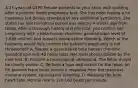 A 25-year-old G1P0 female presents to your clinic with spotting after a positive home pregnancy test. She has been feeling a bit nauseous but denies cramping or any additional symptoms. She states her last menstrual period was exactly 4 weeks ago from today. After a thorough history and physical, you confirm her pregnancy with a beta human chorionic gonadotropin level of 3,080 mIU/mL and suspect implantation bleeding. Which of the following would help confirm the patient's pregnancy is not threatened? A. Repeat a quantitative beta human chorionic gonadotropin test 48 hours later. Her level should double by the next test. B. Perform a transvaginal ultrasound. The fetus should be clearly visible. C. Perform a type and screen for the fetus. An Rh positive fetus could induce a response from the maternal immune system, causing the bleeding. D. Measure the fetal heart rate. Normal rate is 120-160 beats per minute.