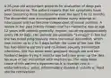 A 26-year-old accountant presents for evaluation of deep pain with intercourse. The patient reports that her symptoms have been becoming more troublesome over the past 6 to 12 months. The discomfort now accompanies almost every attempt at intercourse and has become independent of sexual position. A review of her past history reveals that her menarche was at age 12 years with periods generally, regular, occurring approximately every 28-30 days. Her periods are generally "average" in fow but she has noted progressively more menstrual discomfort, which now comes up to 2 to 3 days before the onset of her fow. She has had lifetime partners and no known sexually transmitted infections. She has never been pregnant though she and her husband began trying 6 months ago but have given up the idea because of her discomfort with intercourse. The most likely cause of this patient's dyspareunia is a: ovarian cyst b: endometriosis c: pelvic inflammatory disease d: vulvitis e: fixed uterine retroversion