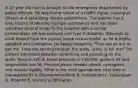 A 27 year old man is brought to the emergency department by police officers. He was found naked at a traffic signal, cursing at drivers and assaulting nearby pedestrians. The patient has a long history of abusing multiple substances and has been admitted several times to the hospital with a similar presentation. He has epilepsy and type 2 diabetes. Attempts to elicit history from the patient prove unsuccessful, as he is highly agitated and combative. He keeps repeating "They are all out to get me. They are coming through the walls, ready to kill me!"The patient alternates between screaming and pounding on the walls. Temp is 100.9, blood pressure is 148/100, pulse is 98 and respirations are 16. Physical exam reveals ataxia, nystagmus, and muscle rigidity. What is the most appropriate next step in management? A. Dexmedetomidine B. Haloperidol C. Lorazepam D. Propofol E. Urinary acidification