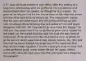 A 27-year-old male comes to your office after the ending of a long-term relationship with his girlfriend. He is scattered and disorganized when he speaks, as though he is in a panic. He goes on to tell you that he has never been on his own and wants to know what you think he should do. The new patient states that he does not understand why his girlfriend broke up with him; he always did everything that she asked of him and never disagreed with her. "All I wanted to do was make her happy," he told you. You asked him if his ex-girlfriend gave him a reason for the break up. He stated that she told him that she was tired of making all of the decisions in the relationship such as where to go for dinner, which apartment they should choose, etc. She told him that he never helped her make any of the decisions that they should make together. The client tells you that he must find a new girlfriend quick or his whole life will fall apart. Which personality disorder best describes the characteristics shown by this patient?