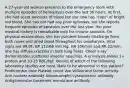 A 27-year-old woman presents to the emergency room with multiple episodes of hemoptysis over the last 36 hours. At first, she had scant amounts of blood but she now has "cups" of bright red blood. She has not had any prior episodes, but she reports frequent episodes of epistaxis over the last year. Her past medical history is remarkable only for chronic sinusitis. On physical examination, she has purulent bloody discharge from both nares and dried blood throughout his oropharynx. Vital signs are 99.8F, BP 112/68 mm Hg, HR 106/min and RR 22/min. She has diffuse crackles in both lung fields. Chest x-ray demonstrates scattered alveolar opacities. A urinalysis shows 1+ protein and 10-15 RBC/hpf. Results of which of the following laboratory studies are most likely to be abnormal in this patient? Prothrombin time Platelet count Von Willebrand factor activity Anti-nuclear antibody Antineutrophil cystoplasmic antibody Antiglomerular basement membrane antibody