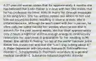 A 27-year-old woman states that for approximately 6 months she has believed that Justin Bieber is in love with her. She insists that he has professed his inten- tions to marry her through messages in his song lyrics. She has written numer- ous letters to him and loitered around his home, resulting in several arrests. She is irritated because, although he won't meet with her in person, he often calls her name outside her window when no one else is around. For the past several weeks, she has slept approximately only 2 hours a night but still has enough energy to continuously redecorate her apartment in preparation for her wedding to Mr Bieber. She admits to feeling "on top of the world" because Justin Bieber has chosen her and that she "can't stop talking about it." A. Major depression with psychotic features B. Schizoaffective disorder C. Schizophrenia D. Psychosis secondary to a general medical condition E. Substance-induced psychotic disorder