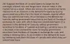 28) Suppose the Bank of Canada lowers its target for the overnight interest rate and longer-term interest rates in the market fall as a result. When this occurs, the commercial banks respond to A) an increase in the demand for loans by buying government securities from the Bank of Canada, against which they can extend new loans. B) an increase in the demand for loans by selling government securities to the Bank of Canada in exchange for cash, with which they can extend new loans. C) a decrease in the demand for loans by selling government securities to the Bank of Canada and calling in existing loans. D) a decrease in the demand for loans by buying government securities from the Bank of Canada in exchange for cash, and calling in existing loans. E) an increase in the demand for loans by borrowing cash from the Bank of Canada with which they can extend new loans.