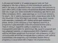 A 29-year-old female is 32 weeks pregnant with her first pregnancy. She has a history of mild intermittent asthma for which she uses an albuterol inhaler occasionally. She presents to your office with a 5-day history of increased dyspnea associated with dry cough and some intermittent wheezing. She denies any reflux symptoms, fever, nasal drainage, or recent sick contacts. On exam, she is slightly tachypneic with a respiratory rate of 20; the remainder of the vital signs are normal. Lung exam reveals mild expiratory wheezing with slightly prolonged expiratory phase. Which of the following is true regarding asthma in pregnancy? a) Budesonide is the only inhaled steroid with a Class X rating in regard to safety in pregnancy. b) The management principles for asthma are the same in pregnant and non-pregnant patients. c) Approximately 80% of patients with asthma will have symptoms that worsen with pregnancy. d) Oral corticosteroids would be contraindicated in patients with asthma exacerbation and pregnancy. e) Controlled asthma during pregnancy is associated with a higher risk of preeclampsia.