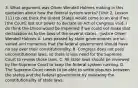 3. What argument was Oliver Wendell Holmes making in this quotation about how the federal system works? [Unit 2, Lesson 11] I do not think the United States would come to an end if we [the Court] lost our power to declare an Act of Congress void. I do think the Union would be imperiled if we could not make that declaration as to the laws of the several states. -Justice Oliver Wendell Holmes A. Laws passed by state governments are so varied and numerous that the federal government should have no say over their constitutionality. B. Congress does not pass unconstitutional laws, so there is less need for the Supreme Court to review those laws. C. All state laws should be reviewed by the Supreme Court to keep the federal system running. D. The Supreme Court needs to be able to settle disputes between the states and the federal government by reviewing the constitutionality of state laws.