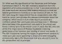 33. What was the significance of the Securities and Exchange Commission (SEC)? A. The SEC marked a departure from the legislation of previous presidencies in that it operated entirely at the state level and received little federal oversight so that the federal government could focus on the creation of jobs. B. The SEC took away the requirement that all corporations that offer stock for public sale disclose the relevant information about the company, which would in turn make buyers of stock less confident about their purchases and purchase less. C. Whereas there had been little government oversight of the stocks and bonds industry prior to the Great Crash of 1929, the SEC was one of the first major pieces of federal legislation involving governance of the issuance and trading of stocks and bonds. D. The SEC focused on raising the wages of government workers to make such jobs more appealing to those who were struggling economically due to the Depression but who refused to work for the government out of principle.