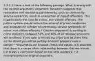 3.3.2.3, Have a look at the following passage. What is wrong with the counter-argument? Argument: Research suggests that restorative and reparative punishments, such as community-service sentences, result in a reduction of repeat offenders. This is particularly the case for minor, non-violent offenses. The justice system should reduce the amount of prison sentences and increase the number of community-service sentences for minor, non-violent offences.* Counter-argument: According to crime statistics, between 50% and 60% of all released prisoners will re-offend. If you take criminals out of jail and let them free on the street you will be putting innocent people's lives in danger.* *Arguments are fictional Check one option. a.It assumes that there is a cause effect relationship between the two trends. b.It draws a conclusion based on too little evidence. c.It misrepresents the original argument.