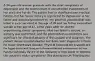 A 34-year-old woman presents with the chief complaints of depression and the recent onset of uncontrolled movements of her arms and hands. The patient has no significant past medical history, but her family history is significant for depression in her father and paternal grandmother. Her paternal grandmother was killed in a car accident at the age of 28 and her father committed suicide at the age of 42, a few years after he started experiencing similar symptoms. After her father's suicide, an autopsy was performed, and the postmortem examination was significant for bilateral atrophy of the caudate and putamen. The patient denies suicidal ideation but does meet diagnostic criteria for major depressive disorder. Physical examination is significant for hypertonia and frequent choreoathetoid movements in her hands bilaterally. Which of the following is most likely to improve this patient's motor symptoms? (Tetrabenazine OR Thioridazine)