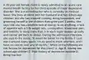 A 35-year-old female client is newly admitted to an acute care mental health facility for her third episode of major depressive disorder. She is a schoolteacher who is currently on medical leave. She lives at home with her husband and two school-age children, but she has stopped cooking, doing housework, and grooming herself or the children during the past 3 weeks. She says that she has complete lack of energy to do anything, a lack of appetite with a 5-lb weight loss, constipation, abdominal pain, and inability to sleep more than 5 hr each night (wakes up early and cannot get back to sleep). During the admission interview, she says to the nurse, "It would be better for my family if I just wan;t around every again. I'm no good to them anymore, and I have no control over any of my life." Which of the following are risk factors for depression for this client? A. Age B. Having two school-age children C. Prior history of depressive episode D. Being married