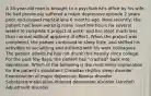 A 35-year-old man is brought to a psychiatrist's office by his wife. He had previously suffered a major depressive episode 2 years prior and ceased medications 6 months ago. More recently, the patient had been working many overtime hours for several weeks to complete a project at work, and has slept much less than normal without apparent ill effect. When the project was completed, the patient continued to sleep little, and shifted his activities to socializing and drinking with his work colleagues. The patient admits he has not drunk this heavily since college. For the past few days, the patient has "crashed" back into depression. Which of the following is the most likely explanation for the patient's condition? Circadian rhythm sleep disorder Exacerbation of major depression Bipolar disorder Substance/medication-induced depressive disorder (alcohol) Adjustment disorder