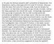 A 35-year-old woman presents with symptoms of depression; the depression starts a few days prior to onset of menses. She says that she feels fine once her menses ends, but she dreads her mid-cycle. At that time, she starts to get moody, irritable, and as the days approach the end of her cycle, increasingly depressed. She says that occasionally she has felt suicidal when her premenstrual symptoms are at their worst. She also has some symptoms related to breast and menstrual cramps, but she feels she can handle these with the use of nonsteroidal medication. She feels her premenstrual dysphoria has always been present, but manageable, but in the past 5 months, it has been severe and is affecting her functioning both at home and at work. The patient's past medical history is negative except for 2 pregnancies and deliveries. She has no history of a depressive disorder. She denies any major changes in her life over the past year. She does not use any medications or birth control because her husband had a vasectomy. She has a complete and focused exam where no abnormalities were found. The patient is about 30 lb overweight, but she seems to be in good health otherwise. At this point, what should be suggested to treat the patient?