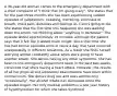 A 36-year-old woman comes to the emergency department with a chief complaint of "I think that I'm going crazy". She states that for the past three months she has been experiencing sudden episodes of palpitations, sweating, trembling, shortness of breath, chest pain, dizziness and feelings as if she's going to die. She states that the first time this happened she was walking down the street, not thinking about "anything in particular". The episode lasted approximately 15 minutes, although the patient says that it felt like it lasted much longer. Since that time she has had similar episodes once or twice a day that have occurred unexpectedly in different situations. As a result she finds herself worrying almost constantly about when she's going to have another attack. She denies having any other symptoms. She has been to the emergency department twice in the past two weeks, convinced that she's having a heart attack. However, the results of all her physical and laboratory examinations have been within normal limits. She denies drug use and uses alcohol only "occasionally". Her alcohol intake has decreased since the episodes began. Her only medical problem is a one year history of hypothyroidism for which she takes Synthroid