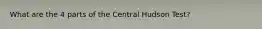 What are the 4 parts of the Central Hudson Test?