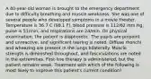 A 40-year-old woman is brought to the emergency department due to difficulty breathing and muscle weakness. She was one of several people who developed symptoms in a movie theater. Temperature is 36.7 C (98.1 F), blood pressure is 112/62 mm Hg, pulse is 51/min, and respirations are 24/min. On physical examination, the patient is diaphoretic. The pupils are pinpoint and unreactive, and significant tearing is noted. Diffuse rhonchi and wheezing are present in the lungs bilaterally. Muscle strength is diminished throughout, and fasciculations are noted in the extremities. First-line therapy is administered, but the patient remains weak. Treatment with which of the following is most likely to improve this patient's current condition?