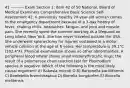 41 ---------- Exam Section 1: Item 42 of 50 National, Board of Medical Examiners Comprehensive Basic Science Self-Assessment 42. A previously healthy 20-year-old woman comes to the emergency department because of a 3-day history of fever, shaking chills, headaches, fatigue, and joint and muscle pain. She recently spent the summer working as a lifeguard on Long Island, New York. She has never traveled outside the USA. She underwent splenectomy for injuries sustained in a motor vehicle collision at the age of 6 years. Her temperature is 39.1°C (102.4°F). Physical examination shows no other abnormalities. A peripheral blood smear shows small intraerythrocytic rings; the result of a polymerase chain reaction test for Plasmodium species is negative. Which of the following is the most likely causal organism? A) Babesia microti O B) Bartonella bacilliformis C) Bordetella bronchiseptica D) Borrelia burgdorferi E) Brucella melitensis