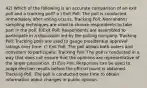 42) Which of the following is an accurate comparison of an exit poll and a tracking poll? a ) Exit Poll: The poll is conducted immediately after voting occurs. Tracking Poll: Nonrandom sampling techniques are used to choose respondents to take part in the poll. b)Exit Poll: Respondents are assembled to participate in a discussion led by the polling company. Tracking Poll: Tracking polls are used to gauge presidential approval ratings over time. c) Exit Poll: The poll allows both voters and nonvoters to participate. Tracking Poll: The poll is conducted in a way that does not ensure that the opinions are representative of the larger population. d) Exit Poll: Responses can be used to judge election results before the official count is obtained. Tracking Poll: The poll is conducted over time to obtain information about changes in public opinion.