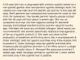 A 42-year-old man is diagnosed with primary syphilis based on a non-painful genital ulcer and positive syphilis serologic tests. He reports one new male and one female sex partner in the past 90 days. Both partners are contacted and instructed to come to the clinic for evaluation. The female partner reports sexual contact with the 42-year-old man about 3 weeks ago. She has no symptoms and says she had negative testing for bacterial sexually transmitted infections (STIs) and HIV about 6 months ago. She does not have any antibiotic allergies. What would you recommend for this woman specifically related to management of her as a syphilis contact? A. She does not need further evaluation or treatment at this time since she is asymptomatic B. Order serologic tests for syphilis and treat only if the syphilis test is positive C. Order serologic tests for syphilis and treat with intramuscular benzathine penicillin G 2.4 million units in a single dose before results return D. Because the exposure occurred 3 weeks ago, defer serologic testing for syphilis for 3 more weeks and treat only if the syphilis test is positive