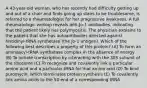 A 43-year-old woman, who has recently had difficulty getting up and out of a chair and finds going up stairs to be troublesome, is referred to a rheumatologist for her progressive weakness. A full rheumatologic workup reveals anti-Jo-1 antibodies, indicating that the patient likely has polymyositis. The physician explains to the patient that she has autoantibodies directed against histidinyl-tRNA synthetase (the Jo-1 antigen). Which of the following best describes a property of this protein? (A) To form an aminoacyl-tRNA synthetase complex in the absence of energy (B) To initiate transcription by interacting with the 30S subunit of the ribosome (C) To recognize and covalently link a particular amino acid and a particular tRNA for that amino acid (D) To bind puromycin, which terminates protein synthesis (E) To covalently link amino acids to the 50 end of a corresponding tRNA