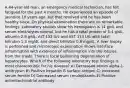 A 44-year-old man, an emergency medical technician, has felt fatigued for the past 4 months. He experienced an episode of jaundice 10 years ago, but that resolved and he has been healthy since. On physical examination there are no remarkable findings. Laboratory studies show his hemoglobin is 14 g/dL and serum electrolytes normal, but he has a total protein of 5.4 g/dL, albumin 2.9 g/dL, ALT 132 U/L and AST 113 U/L with total bilirubin 1.3 mg/dL and direct bilirubin 0.8 mg/dL. A liver biopsy is performed and microscopic examination shows interface inflammation with extension of inflammation into the lobules from the triads. There is focal ballooning degeneration of hepatocytes. Which of the following laboratory test findings is most characteristic for his disease? A) Decreased serum alpha-1-antitrypsin B) Positive hepatitis B surface antigen C) Increased serum ferritin D) Decreased serum ceruloplasmin E) Positive antimitochondrial antibody