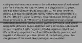 A 44-year-old musician comes to the office because of abdominal pain for 3 months. He has not been to a physician in 10 years, and has been using IV drugs since age 17. He does not drink alcohol and has no significant family history. His temperature is 38.0°C (100.4°F), pulse is 99/min, respirations are 18/min, and blood pressure is 117/78 mm Hg. Examination shows a large distended abdomen, yellow sclera, palmar erythema, and spider angiomata diffusely on his abdomen and extremities. Lab results reveal: Hepatitis A IgM: negative, HBsAg negative, Hep B anti-HBc antibody: negative, Hep B anti-HBs antibody: positive, and Hepatitis C Abs test: positive. Which of the following describes the genome of the most likely pathogen responsible?