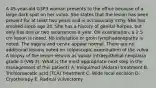 A 45-year-old G3P3 woman presents to the office because of a large dark spot on her vulva. She states that the lesion has been present for at least two years and is occasionally itchy. She has smoked since age 20. She has a history of genital herpes, but only has one or two recurrences a year. On examination, a 2.5 cm lesion is noted. No induration or groin lymphadenopathy is noted. The vagina and cervix appear normal. There are no additional lesions noted on colposcopic examination of the vulva. A biopsy of the lesion returns as vulvar intraepithelial neoplasia grade 3 (VIN 3). What is the most appropriate next step in the management of this patient? A. Imiquimod (Aldara) treatment B. Trichloroacetic acid (TCA) treatment C. Wide local excision D. Cryotherapy E. Radical vulvectomy