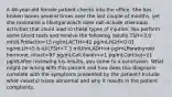 A 46-year-old female patient checks into the office. She has broken bones several times over the last couple of months, yet she maintains a lifestyle which does not include strenuous activities that could lead to these types of injuries. You perform some blood tests and receive the following results.TSH=3.0 mIU/LProlactin=15 ng/mLACTH=42 pg/mLHGH=0.01 ng/mLLH=5.6 IU/LFSH=7.3 mIU/mLADH=4 pg/mLParathyroid hormone, intact=97 pg/mLCalcitonin=<1 pg/mLCortisol=21 μg/dLAfter reviewing his results, you come to a conclusion. What might be wrong with this patient and how does this diagnosis correlate with the symptoms presented by the patient? Include what value(s) is/are abnormal and why it results in the patient complaints.