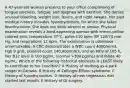 A 47-year-old woman presents to your office complaining of tongue soreness, fatigue, and dyspnea with exertion. She denies unusual bleeding, weight loss, fevers, and night sweats. Her past medical history includes hypothyroidism, for which she takes levothyroxine. She does not drink alcohol or smoke. Physical examination reveals a tired-appearing woman with lemon-yellow colored skin, temperature 37°C, pulse 110 bpm, BP 120/74 mm Hg, and respirations 12 bpm. The examination is otherwise unremarkable. A CBC demonstrates a WBC count 4000/mm3, Hgb 9 g/dL, platelet count 140,000/mm3, and an MCV of 105 fL. Her B12 level is 100 pg/mL (normal >300 pg/mL) and folate 40 ng/mL. Which of the following historical elements is LEAST likely to contribute to her condition? A History of working as a park ranger in Canada. B History of Zollinger-Ellison syndrome. C History of hypothyroidism. D History of new vegetarian diet started last month. E History of GI surgery.