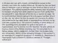 A 49-year-old man with chronic schizophrenia comes to the primary care clinic for routine follow-up. He says he has not been able to maintain a job or manage his own finances due to lack of motivation. The patient expresses deep sadness over his inability to maintain employment and relationships and feels guilty that he cannot fit in with the rest of his family or society at large. He is convinced that there is going to be a biological warfare attack on the city, but when he tries to explain his concerns to others, the evidence he has read about is removed from his brain by an unknown outside force. The patient's inability to warn others of the upcoming crisis increases his guilt to the point of hopelessness, but he denies suicidal ideation. He also admits to having visions of his family standing over his bed while he is falling asleep, which wakes him. At that time, he realizes they are not present. Which of the following findings in this patient is an example of a negative symptom? A. Avolition B. Depression C. Hypnagogic hallucinations D. Nihilistic delusion E. Thought withdrawal