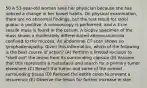 50 A 53-year-old woman sees her physician because she has noticed a change in her bowel habits. On physical examination, there are no abnormal findings, but the test result for stool guaiac is positive. A colonoscopy is performed, and a 3-cm sessile mass is found in the cecum. A biopsy specimen of the mass shows a moderately differentiated adenocarcinoma confined to the mucosa. An abdominal CT scan shows no lymphadenopathy. Given this information, which of the following is the best course of action? (A) Perform a limited excision to "shell out" the lesion from its surrounding capsule (B) Assume that this represents a metastasis and search for a primary tumor elsewhere (C) Resect the tumor and some of the normal surrounding tissue (D) Remove the entire colon to prevent a recurrence (E) Observe the lesion for further increase in size