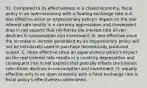 51. Compared to its effectiveness in a closed​ economy, fiscal policy in an open economy with a floating exchange rate is A. less effective since an expansionary​ policy's impact on the real interest rate results in a currency appreciation and consequent drop in net exports that reinforces the interest rate driven declines in consumption and investment. B. less effective since the increase in income generated by an expansionary policy will not be exclusively used to purchase domestically produced output. C. more effective since an expansionary​ policy's impact on the real interest rate results in a currency depreciation and consequent rise in net exports that partially offsets the interest rate driven declines in consumption and investment. D. equally​ effective only in an open economy with a fixed exchange rate is fiscal​ policy's effectiveness diminished.