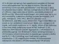 53 A 45-year-old woman has experienced episodes of *blurred vision and headaches* for the past 6 months. She has had worsening *confusion with paresthesias* over the past 3 days. On physical examination, she has a temperature of 39.6°C, pulse of 100/min, respiratory rate of 20/min, and blood pressure of 80/50 mm Hg. *Petechial hemorrhages* are noted over her trunk and extremities. Laboratory findings include hemoglobin, 10.9 g/dL; hematocrit, 34%; MCV, 96/min3; platelet count, 28,000/mm3; and WBC count, 8500/mm3. Fragmented RBCs are noted on her peripheral blood smear. Blood urea nitrogen is 40 mg/dL, and serum creatinine is 3.1 mg/dL. Which of the following is the most likely underlying cause for her findings? □ (A) Defective ADP-induced platelet aggregation □ (B) Presence of antibodies against von Willebrand's factor metalloproteinase □ (C) Formation of auto-antibodies to platelet glycoproteins IIb/IIIa and Ib-IX □ (D) Circulating toxin that injures capillary endothelium □ (E) Inappropriate release of thromboplastic substances into blood □ (F) Decreased factor VIII activity