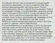 54 A 48-year old man visits his physician for a routine health maintenance examination. He has no complaints other than worrying about getting older and having cancer. Physical examination shows that he is afebrile and normotensive. There is no hepatosplenomegaly or lymphadenopathy. Laboratory studies show a total serum protein level of 7.4 g/dL and albumin level of 3.9 g/dL. Serum calcium and phosphorus levels are normal. Urinalysis shows no Bence Jones proteinuria. Hemoglobin is 13.6 g/dL, platelet count is 301,500/mm3, and WBC count is 6630/mm3. A serum protein electrophoresis shows a small (2.8-g) spike of γ-globulin, which is determined by immunoelectrophoresis to be IgG kappa. A bone marrow biopsy specimen shows normal cellularity with maturation of all cell lines. Plasma cells constitute about 4% of the marrow. A bone scan is normal, and there are no areas of increased uptake. What is the most likely diagnosis? □ (A) Solitary plasmacytoma □ (B) Waldenström macroglobulinemia □ (C) Monoclonal gammopathy of undetermined significance □ (D) Heavy-chain disease □ (E) Multiple myeloma □ (F) Reactive systemic amyloidosis