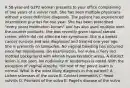 A 58-year-old G2P2 woman presents to your office complaining of two years of a vulvar rash. She has seen multiple physicians without a clear definitive diagnosis. The patient has experienced intermittent pruritus for one year. She has been prescribed "every yeast medication known" and has also used multiple over-the-counter products. She was recently given topical steroid cream, which did not alleviate her symptoms. She is a breast cancer survivor and was diagnosed and treated one year ago. She is presently on tamoxifen. No vaginal bleeding has occurred since her menopause. On examination, her vulva is fiery red mottled background with whitish hyperkeratotic areas. A distinct lesion is not seen. No nodularity or tenderness is noted. With the exception of vaginal atrophy, the rest of her pelvic exam is normal. What is the most likely diagnosis in this patient? A. Lichen sclerosus of the vulva B. Contact dermatitis C. Yeast vulvitis D. Psoriasis of the vulva E. Paget's disease of the vulva