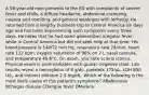 A 58-year-old man presents to the ED with complaints of severe fever and chills, a diffuse headache, abdominal cramping, nausea and vomiting, and general weakness with lethargy. He returned from a lengthy business trip to Central America six days ago and has been experiencing such symptoms every three days. He notes that he had some generalized irregular fever while in Central America but did not seek help at that time. His blood pressure is 148/72 mm Hg, respiratory rate 24/min, heart rate 122 bpm, oxygen saturation of 96% on 2 L nasal cannula, and temperature 40.6°C. On exam, you note scleral icterus. Physical exam is unremarkable, with guaiac-negative stool. Lab results reveal a hemoglobin of 8 g/dL, platelets 175/µL, LDH 800 U/L, and indirect bilirubin 2.5 mg/dL. Which of the following is the most likely cause of this patient's symptoms? ABabesiosis BChagas disease CDengue fever DMalaria