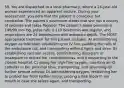 59. You are dispatched to a local pharmacy, where a 24-year-old woman experienced an apparent seizure. During your assessment, you note that the patient is conscious but combative. The patient's supervisor states that she has a history of seizures and takes Tegretol. The patient's blood pressure is 146/90 mm Hg, pulse rate is 110 beats/min and regular, and respirations are 24 breaths/min with adequate depth. The MOST appropriate treatment for this patient includes: A) administering oxygen as tolerated, establishing an IV line, padding the rails of the ambulance cot, and transporting without lights and siren. B) establishing vascular access, administering diazepam or lorazepam to reduce her combativeness, and transporting to the closest hospital. C) giving her high-flow oxygen, inserting an IO catheter in her proximal tibia, transporting, and observing for further seizure activity. D) administering oxygen, restraining her to protect her from further injury, placing a bite block in her mouth in case she seizes again, and transporting.