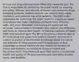 6) Food and Drug Administration (FDA) http://www.fda.gov/ The FDA is responsible for protecting the public health by assuring the safety, efficacy, and security of human and veterinary drugs, biological products, medical devices, our nation's food supply, cosmetics, and products that emit radiation. The FDA is also responsible for advancing the public health by helping to speed innovations that make medicines and foods more effective, safer, and more affordable; and helping the public get the accurate, science-based information they need to use medicines and foods to improve their health. 7) National Institutes of Health (NIH) http://www.nih.gov/ The NIH is the primary Federal agency for conducting and supporting medical research. Its mission is science in pursuit of fundamental knowledge about the nature and behavior of living systems and the application of that knowledge to extend healthy life and reduce the burdens of illness and disability. 8) Centers for Disease Control and Prevention (CDC) http://www.cdc.gov/ Their goal is is to promote health and quality of life by preventing and controlling disease, injury, and disability.