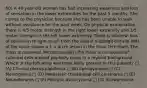 60) A 46-year-old woman has had increasing weakness and loss of sensation in the lower extremities for the past 5 months. She comes to the physician because she has been unable to walk without assistance for the past week. On physical examination, there is 4/5 motor strength in the right lower extremity and 3/5 motor strength in the left lower extremity. There is bilateral loss of sensation to light touch from the lateral midthigh distally. MRI of the spine shows a 1 × 4 cm lesion in the filum terminale. The mass is removed. Microscopically, the mass is composed of cuboidal cells around papillary cores in a myxoid background. Which of the following was most likely present in this patient? □ (A) Choroid plexus papilloma □ (B) Ependymoma □ (C) Meningioma □ (D) Metastatic transitional cell carcinoma □ (E) Neurofibroma □ (F) Pilocytic astrocytoma □ (G) Schwannoma