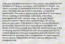 A 60-year-old woman presents to her primary care physician with complaints of fatigue, weakness, and shortness of breath. She reports a history of rheumatoid arthritis for the past 20 years, which has been managed with medications. On physical examination, the patient appears pale, and there is no evidence of joint swelling or deformities. Laboratory tests show: Hemoglobin: 8.0 g/dL (normal range: 12-16 g/dL) Mean Corpuscle Volume (MCV): 76 fL (normal range: 80-100 fL) Reticulocyte count: 1.5% (normal range: 0.5-2.0%) Peripheral blood smear: Normocytic and normochromic red blood cells Which of the following best describes the pathophysiology of the underlying anemia in this patient with rheumatoid arthritis? A) Chronic blood loss from gastrointestinal ulcers B) Autoimmune destruction of red blood cells C) Suppression of erythropoiesis due to chronic inflammation D) Bone marrow infiltration by malignant cells