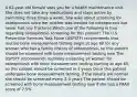 A 62-year-old female sees you for a health maintenance visit. She does not take any medications and stays active by swimming three times a week. She asks about screening for osteoporosis since her mother was treated for osteoporosis but never had any fractures.Which one of the following is true regarding osteoporosis screening for this patient? The U.S. Preventive Services Task Force (USPSTF) recommends that routine bone measurement testing begin at age 60 for any woman who has a family history of osteoporosis, so this patient should be screened with bone measurement testing now The USPSTF recommends routinely screening all women for osteoporosis with bone measurement testing starting at age 65, so this patient should be screened in 3 years Once this patient undergoes bone measurement testing, if the results are normal she should be screened every 2-3 years The patient should be screened with bone measurement testing now if she has a FRAX score of 7.5%