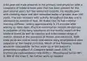 A 64-year-old male presents to his primary care physician with a complaint of bilateral knee pain that has been present for the past several years but has worsened recently. He reports pain with climbing stairs and with extended walks of greater than 100 yards. The pain worsens with activity throughout the day and is alleviated by periods of rest. He states that he has minimal morning stiffness, lasting approximately 5-10 minutes after waking up most days. Physical examination reveals tenderness to palpation of the bony structures on the medial aspect of the bilateral knees as well as crepitus and a decreased range of motion, limited at the extremes of flexion and extension. Both knee joints are cool to touch and exhibit bony enlargement upon palpation of the medial joint line. Which of the following studies would be indicated for further work-up of this patient's presenting condition? A. Complete blood count (CBC) B. Erythrocyte sedimentation rate (ESR) C. Rheumatoid factor (RF) D. MRI of the knee E. No further work-up needed