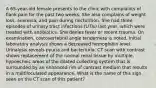 A 65-year-old female presents to the clinic with complaints of flank pain for the past two weeks. She also complains of weight loss, anorexia, and pain during micturition. She had three episodes of urinary tract infections (UTIs) last year, which were treated with antibiotics. She denies fever or recent trauma. On examination, costovertebral angle tenderness is noted. Initial laboratory analysis shows a decreased hemoglobin level. Urinalysis reveals pyuria and bacteriuria. CT scan with contrast shows replacement of the normal renal tissue by multiple, hypoechoic areas of the dilated collecting system that is surrounded by an enhanced rim of contrast medium that results in a multiloculated appearance. What is the name of this sign seen on the CT scan of this patient?