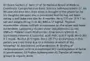 67 Exam Section 2: Item 17 of 50 National Board of Medical Examiners' Comprehensive Basic Science Self-Assessment 17. An 88-year-old man who lives alone is brought to the physician by his daughter because she is concerned that he has not been eating a well-balanced diet for 9 months. He is 170 cm (5 ft 7 in) tall and weighs 50 kg (110 Ib); BMI is 17 kg/m2. Physical examination shows multiple ecchymoses on the upper and lower extremities. Laboratory studies show: 160,000/mm3 12 sec (INR=1) Platelet count Prothrombin time Serum Vitamin B, (pyridoxine) Vitamin C (ascorbic acid) Folic acid 9 ng/dL (N=5-30) 0.1 mg/dL (N=0.4-2) 5 ng/dL (N=2-20) The ecchymoses in this patient are most likely due to a disorder of which of the following? A) Arachidonic acid production B) Binding of carboxyglutamic acid to phospholipid OC) Carboxylation of factor II (prothrombin) D) Proline hydroxylation E) Transfer of methyl groups to organic acids