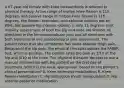 A 67-year-old female with knee osteoarthritis is referred to physical therapy. Active range of motion knee flexion is 115 degrees, and passive range of motion knee flexion is 118 degrees. Hip flexion, extension, and external rotation are all WNL, but passive hip internal rotation is only 15 degrees. Joint mobility assessment of both the hip and knee are limited, all directions in the femoroacetabular joint and all directions with both tibiofemoral and patellofemoral joint assessment. The patient notes that she sometimes has some anterior thigh pain. Because of the hip pain, the physical therapist applies the FABER test, which is positive. The patient rates the pain as 2/10 at the hip and 5/10 at the knee. The physical therapist decides to use a manual intervention with the patient on the first day of treatment. Which is the most appropriate, based on the patient's clinical presentation? A. Knee extension mobilization B. Knee flexion mobilization C. Hip distraction thrust manipulation D. Hip anterior-posterior mobilization