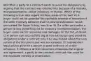 69) Often a party to a contract wants to avoid his obligations by arguing that the contract was entered into because of a mistake, misrepresentation, undue influence, or duress. Which of the following is true with regard to these areas of the law? A) A buyer could not be awarded the equitable remedy of rescission if the seller honestly believed that his misrepresentation, which persuaded the buyer to buy, was true. B) If a seller persuades a person to buy something via an innocent misrepresentation, the buyer could ask for rescission and damages for the tort of deceit. C) A person can successfully argue non est factum and avoid his obligations under a contract only if he was misled about the very nature of the document and was not careless. D) Independent legal advice given to a person is good evidence of undue influence. E) Where a written document embodies the original oral agreement, a party to the contract could ask the court for the equitable remedy of rectification.