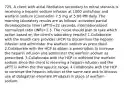 725. A client with atrial fibrillation secondary to mitral stenosis is receiving a heparin sodium infusion at 1000 units/hour and warfarin sodium (Coumadin) 7.5 mg at 5:00 PM daily. The morning laboratory results are as follows: activated partial thromboplastin time (aPTT)=32 seconds; internationalized normalized ratio (INR)=1.3. The nurse should plan to take which action based on the client's laboratory results? 1.Collaborate with the health care provider (HCP) to discontinue the heparin infusion and administer the warfarin sodium as prescribed. 2.Collaborate with the HCP to obtain a prescription to increase the heparin infusion and administer the warfarin sodium as prescribed. 3.Collaborate with the HCP to withhold the warfarin sodium since the client is receiving a heparin infusion and the aPTT is within the therapeutic range. 4.Collaborate with the HCP to continue the heparin infusion at the same rate and to discuss use of dabigatran etexilate (Pradaxa) in place of warfarin sodium.