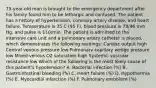 75-year-old man is brought to the emergency department after his family found him to be lethargic and confused. The patient has a history of hypertension, coronary artery disease, and heart failure. Temperature is 35 C (95 F), blood pressure is 78/46 mm Hg, and pulse is 110/min. The patient is admitted to the intensive care unit and a pulmonary artery catheter is placed, which demonstrates the following readings: Cardiac output high Central venous pressure low Pulmonary capillary wedge pressure low Mixed venous O2 saturation high Systemic vascular resistance low Which of the following is the most likely cause of this patient's hypotension? A. Bacterial infection (%) B. Gastrointestinal bleeding (%) C. Heart failure (%) D. Hypothermia (%) E. Myocardial infarction (%) F. Pulmonary embolism (%)