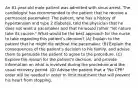 An 81-year-old male patient was admitted with sinus arrest. The cardiologist has recommended to the patient that he receive a permanent pacemaker. The patient, who has a history of hypertension and type 2 diabetes, told the physician that he does not want a pacemaker and that he would rather "let nature take its course." What would be the best approach for the nurse to take regarding this patient's decision? (A) Explain to the patient that he might die without the pacemaker. (B) Explain the consequences of the patient's decision to his family, and advise them to persuade the patient to agree to the procedure. (C) Explore the reason for the patient's decision, and provide information on what is involved during the procedure and the usual recovery period. (D) Advise the patient that a "No CPR" order will be needed in order to limit treatment that will prevent his heart from stopping.