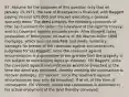 87. Assume for the purposes of this question only that on January 15,1971, the sale of Breezyacre is finalized, with Baggett paying Vincent 75,000 and Vincent executing a general warranty deed. The deed contains the following covenants of title: (a) Covenant for seisin; (b) Covenant of the right to convey; and (c) Covenant against encumbrances. After Baggett takes possession of Breezyacre, he learns of the Warner-Miller 1898 mortgage, which was not satisfied, and seeks monetary damages for breach of the covenant against encumbrances. Judgment for (A) Baggett, since the covenant against encumbrances is a guarantee to the grantee that the property is not subject to outstanding rights or interests. (B) Baggett, since the covenant against encumbrances would be breached at the time the deed was delivered, thereby entitling the covenantee to recover damages. (C) Vincent, since the covenant against encumbrances may only be breached, if at all, at the time of conveyance. (D) Vincent, unless the covenantee is disturbed in his actual enjoyment of the land thereby conveyed.